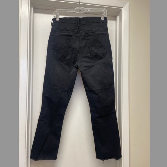 MOTHER Insider Crop Step Fray Guilty Racer Jeans - Picture 11 of 14